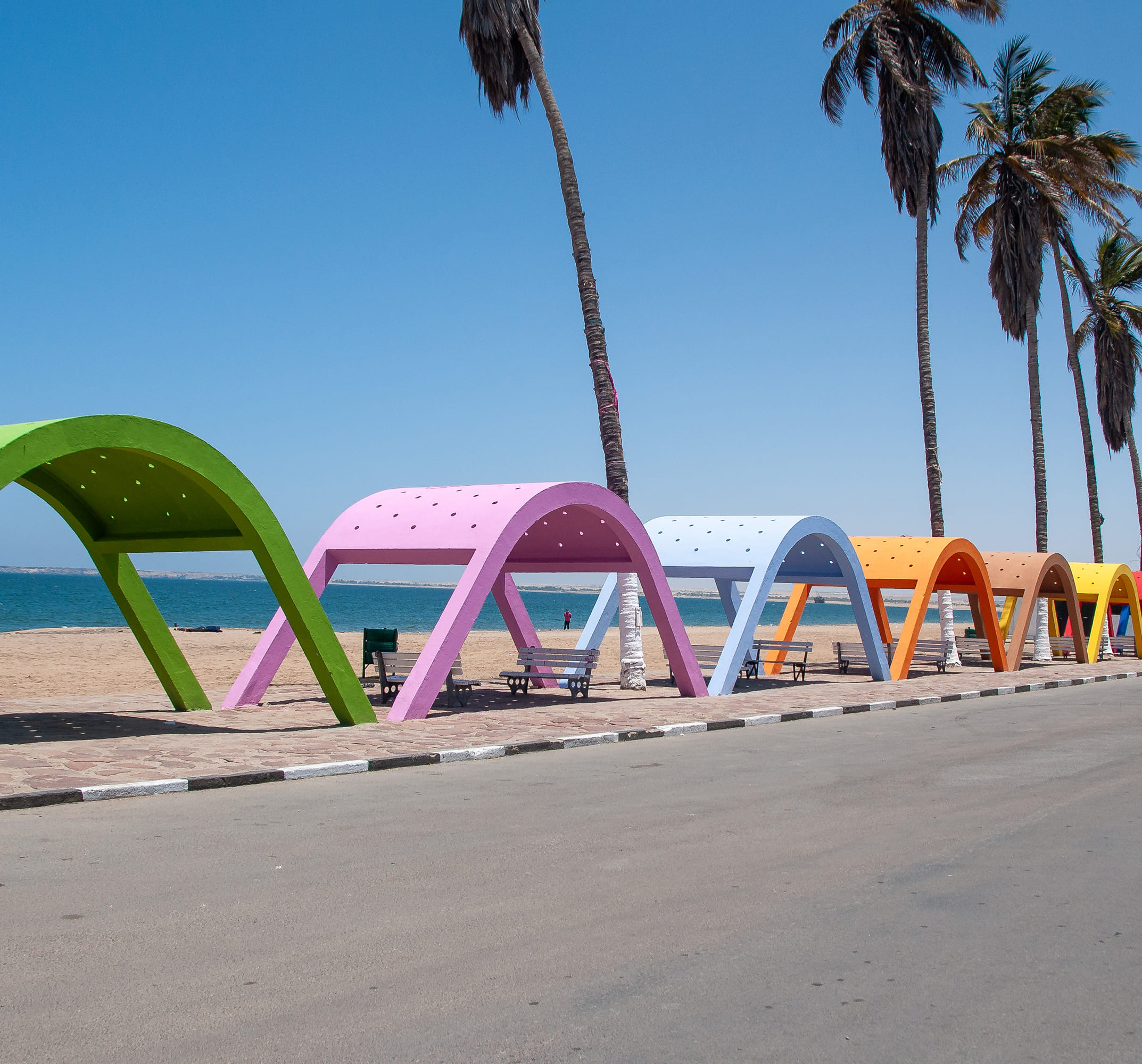 Namibe beach